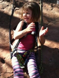 Charlotte a sus seis años.